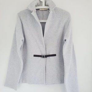 Italian wool blend cardigan by Alpha M. Rebecchi